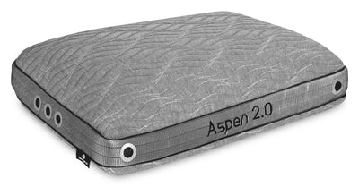 BEDGEAR Aspen 2.0 Performance King Pillow – Back Sleeper | Oreiller Aspen 2.0 Performance de Bedgear pour très grand lit - pour dormeur sur le dos | 2ASPNPLK