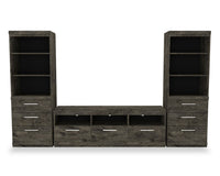 Camden 3-Piece Entertainment Centre with Storage and Cable Management for TVs up to 65