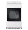 ["LG 7.3 Cu. Ft. Electric Dryer with AI Sensing and ThinQ® - Alpine White - DLE8200CW"]