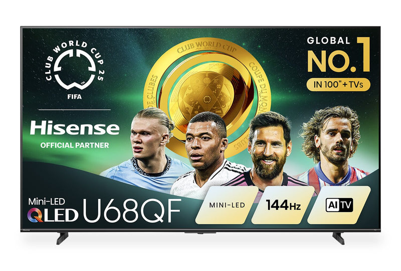 HISENSE 55\" U68QF Mini-LED QLED 4K UHD AI Fire TV (55U68QF)