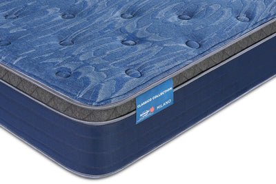 Springwall Milano Eurotop Medium Queen Mattress | Matelas moyen à Euro-plateau Milano de Springwall pour grand lit