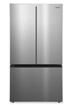Midea 35.8\" 31.7 Cu. Ft. French-Door Refrigerator - Stainless Steel - MRF32I6BST