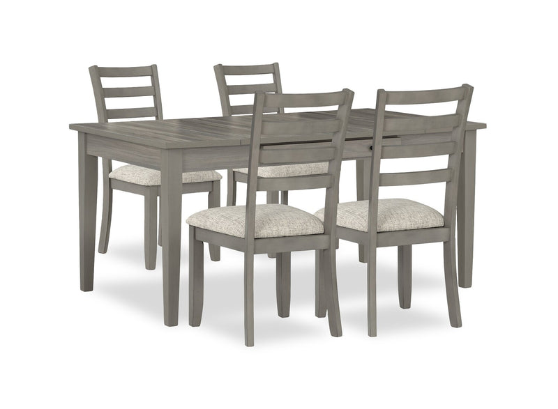 Cove 5-Piece Dining Set - Grey