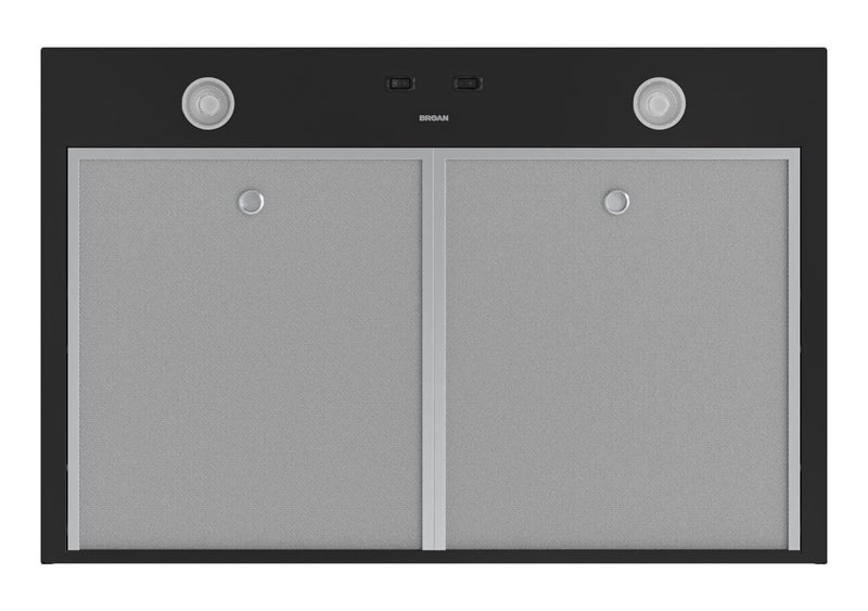 Broan GLA1 Series 42\" Under-Cabinet Range Hood – Black - GLA1423BL
