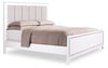 Halo King Panel Bed - White