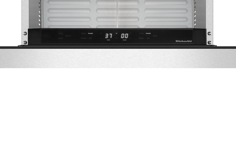 KitchenAid 24\" 5.7 Cu. Ft. Undercounter Double-Drawer Refrigerator/Freezer – Panel Ready - KUCT524SPA