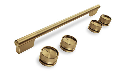 KitchenAid Handle Kit for Slide-In Convection Electric Range – Brass – W11773972 | Trousse de poignées KitchenAid pour cuisinière électrique encastrable à convection – laiton – W11773972