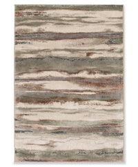 Birch 5' x 7' Machine Woven Area Rug – Multicolour  
