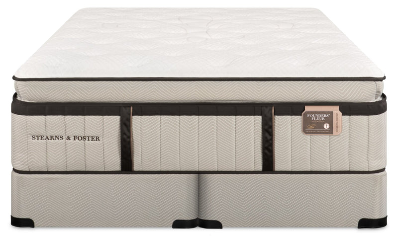 Swansea Luxury Euro Pillowtop King Mattress Set