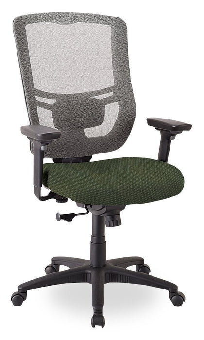 Tempur-Pedic Dante 26.4\" Office Chair - Green with Mesh Back