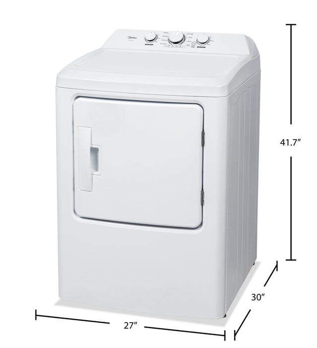 Midea 7.0 Cu. Ft. Electric Tumble Dryer – White - MLTE45A2BWW 