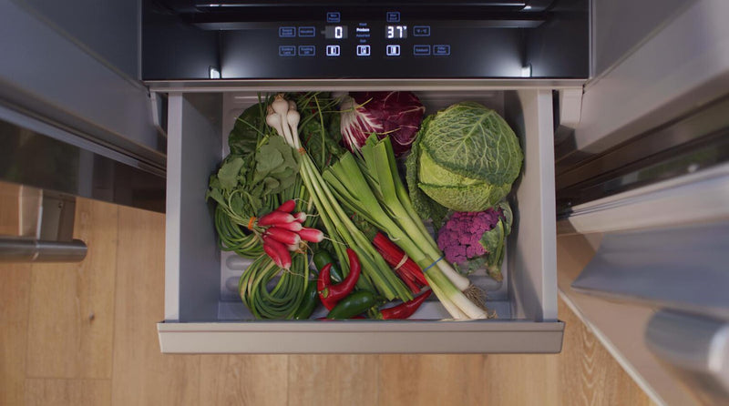 Kitchenaid 48\" 29.4 Cu. Ft. Built-In Side-by-Side Refrigerator – Juniper - KBSN748SJP