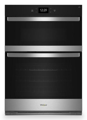 Whirlpool 6.4 Cu. Ft. Smart Combination Wall Oven with Air Fry - WOEC7030PZ