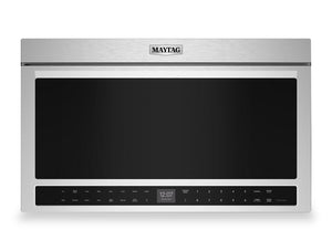 Maytag 1.1 Cu. Ft. Flush Mount Over-the-Range Microwave-Toaster Oven - Stainless Steel - YMMMF8030PZ