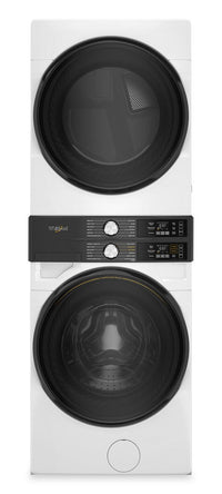 Whirlpool Front-Load Laundry Tower with 5.2 Cu. Ft. Washer and 7.4 Cu. Ft. Gas Dryer - White - WGF5727TW