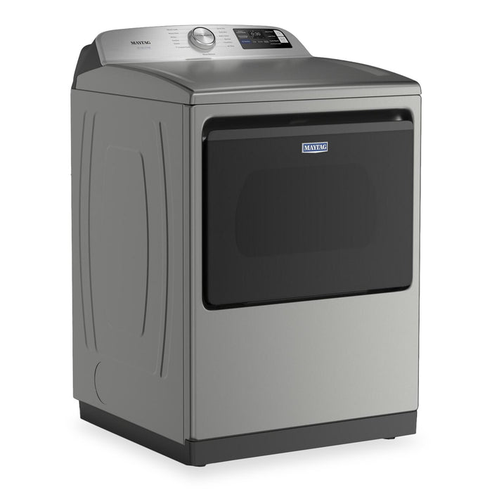 Maytag 6.0 Cu. Ft. Pet Pro Smart Top-Load Washer and 7.4 Cu. Ft. Electric Dryer – Radiant Silver