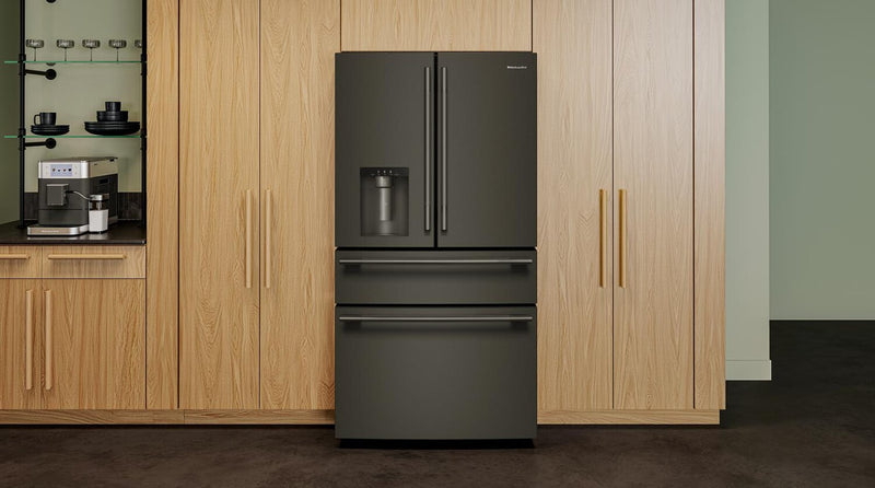 Kitchenaid 29 Cu. Ft. French Door Refrigerator – Black Ore - KRMF436SBE