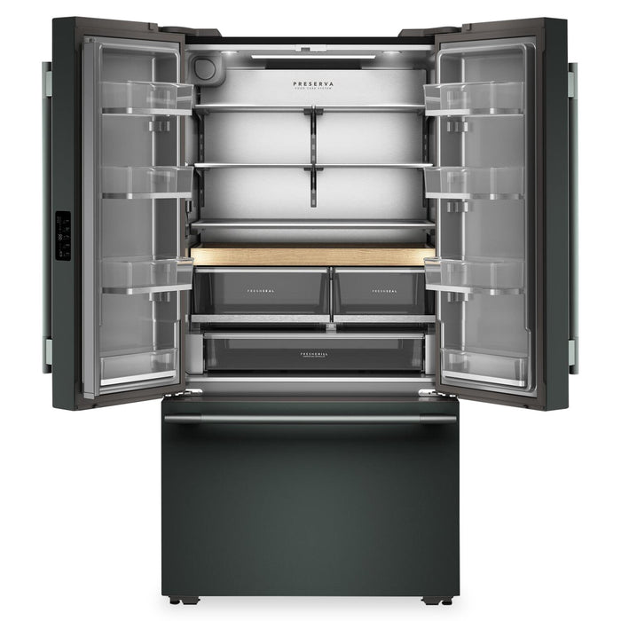 KitchenAid 36\" 24 Cu. Ft. Counter-Depth French Door Refrigerator - Juniper - KRFC236SJP