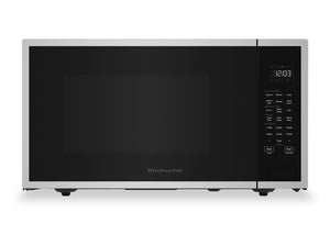 KitchenAid 1.5 Cu. Ft. Countertop Microwave with Steam Clean and Air Fry - Stainless Steel - KMCS522RPS