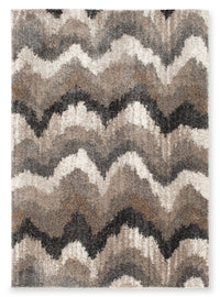 Tucker 7' x 10' Machine Woven Area Rug – Multicolour 