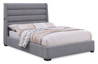 Jade Queen Upholstered Bed 
