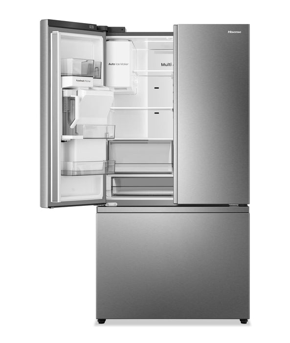 Hisense 36\" 30 Cu. Ft. French Door Refrigerator – Fingerprint Resistant Stainless Steel HRF300P7DSE