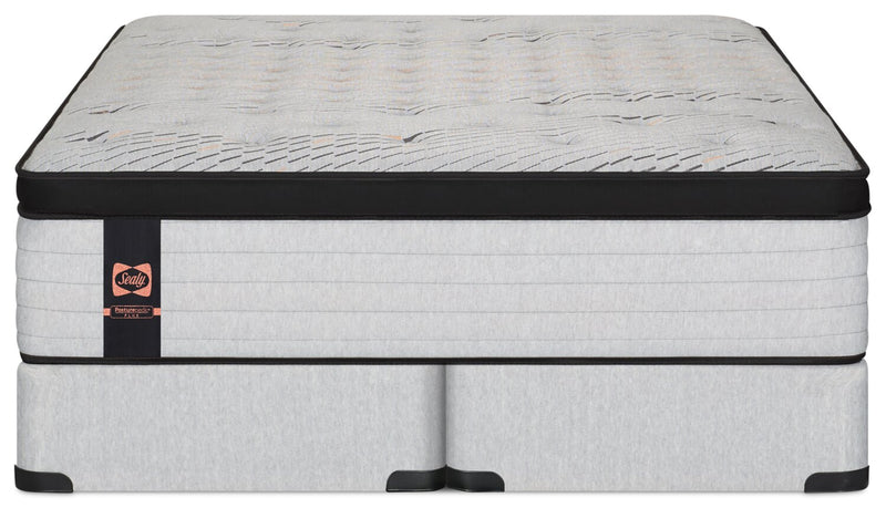 Sealy Posturepedic® Plus 1000 Series Bronson Eurotop Medium King Mattress Set