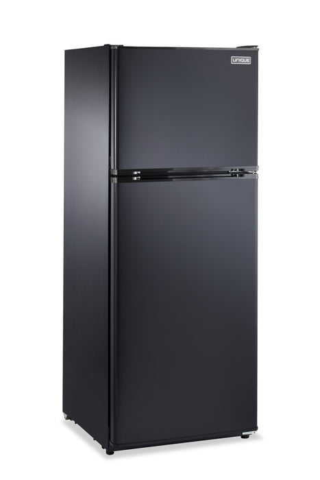 Off-Grid by Unique 10.3 Cu. Ft. Solar-Powered 12/24 DC Top-Mount Refrigerator - Black - UGP-290LB