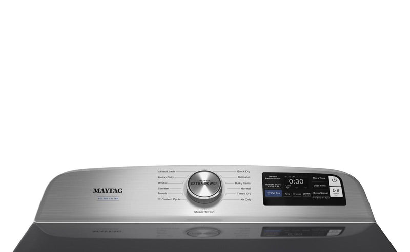 Maytag 7.4 Cu. Ft. Pet Pro Gas Dryer - Midnight Steel - MGD7205RF