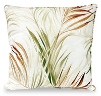 Indoor/Outdoor Meadows Accent Pillow - Green and Brown 