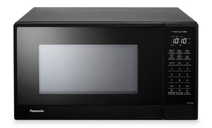 Panasonic 1.3 Cu. Ft. Countertop Microwave with Auto Defrost and Child Lock - Black - NNSU65LBC