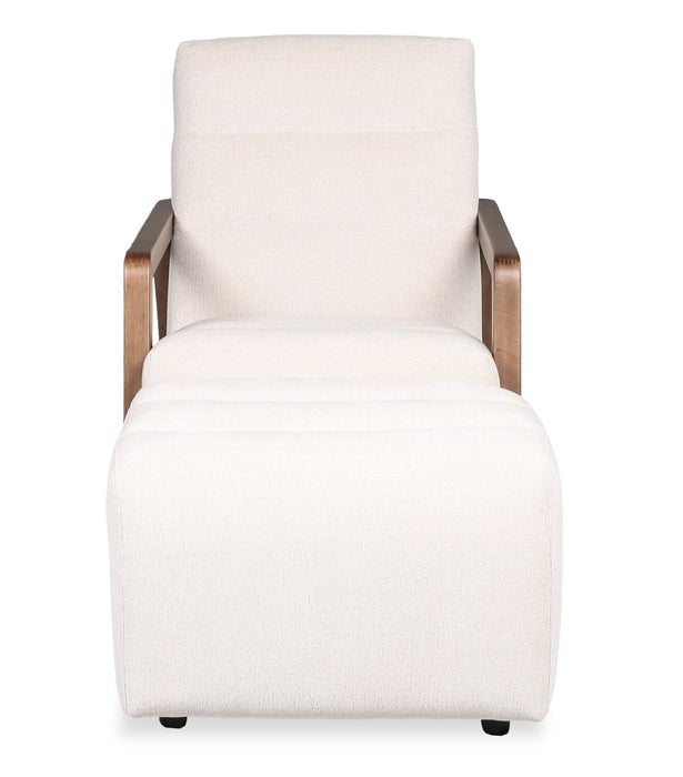 Cove 28\" Chenille Fabric Accent Chair – Taupe 