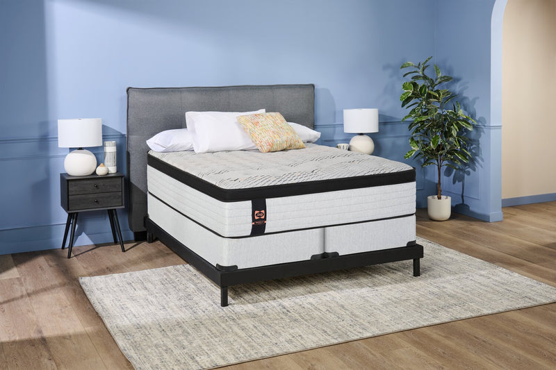 Sealy Posturepedic® Plus 1000 Series Bronson Eurotop Medium King Mattress Set