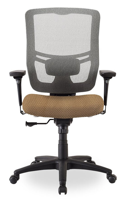 Tempur-Pedic Dante 26.4\" Office Chair - Beige with Mesh Back