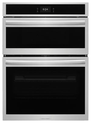 Frigidaire Gallery 30'' 5.3 Cu. Ft. Electric Wall Oven with Stone-Baked Pizza – Stainless Steel - GCWM3070AF 