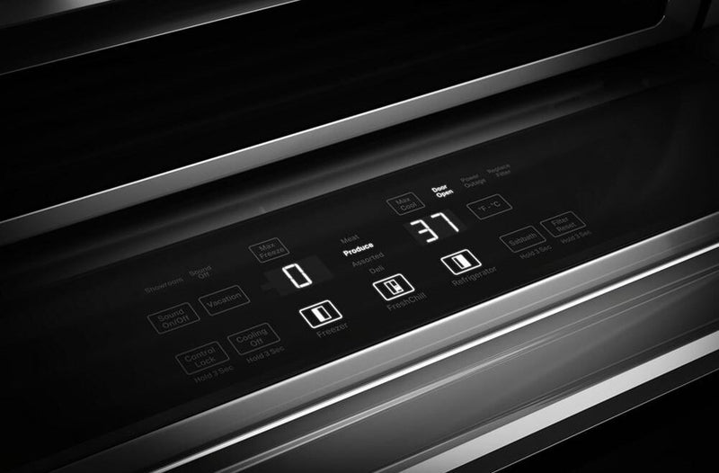 Kitchenaid 48\" 29.4 Cu. Ft. Built-In Side-by-Side Refrigerator – Juniper - KBSN748SJP