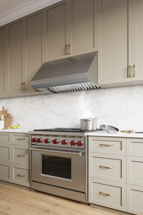 Broan Elite 36\" E60000 Series Canopy Range Hood - E6036SSM