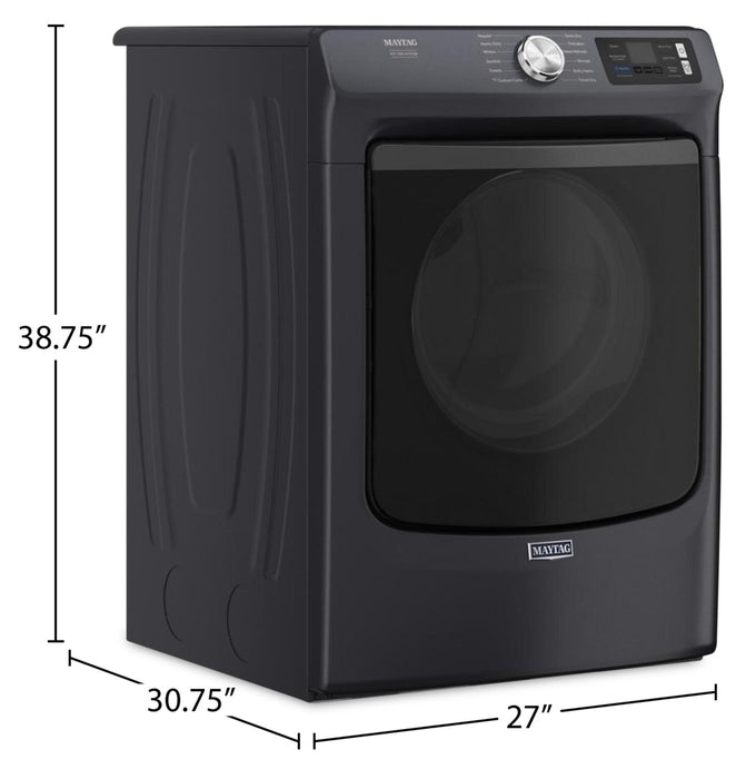 Maytag 7.4 Cu. Ft. Pet Pro Smart Gas Dryer - Midnight Steel - MGD7020RF