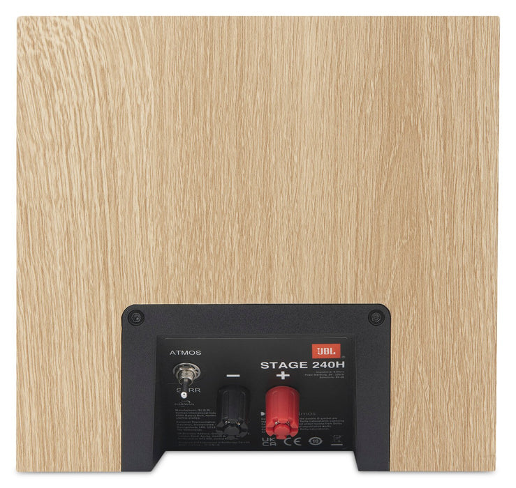 JBL Stage 240H 2-Way 4.5\" Dolby Atmos® Surround Sound Loudspeaker Pair (JBL240HWHT)