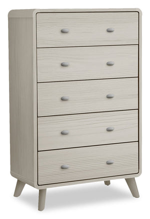 Cami Bedroom Chest of Drawers, 5-Drawer, Mid-Century Modern, 31.5