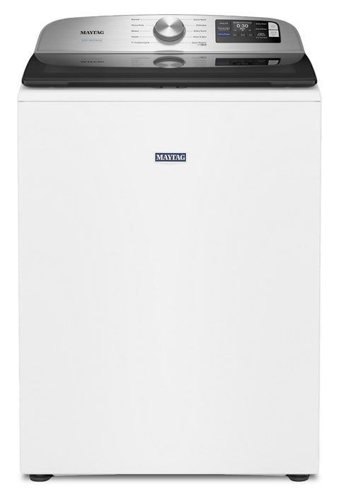 Maytag 6.0 Cu. Ft. Smart Top-Load Washer and 7.4 Cu. Ft. Gas Dryer – White 