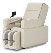 Panasonic Real Pro High Quality Synthetic Leather Full Body Massage Chair - White 
