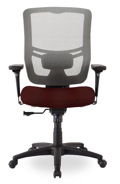 Tempur-Pedic Dante 26.4\" Office Chair - Red with Mesh Back