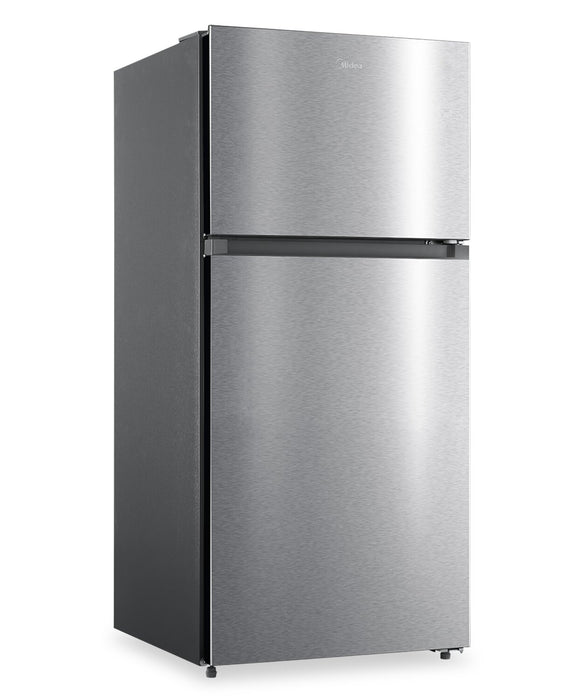 Midea 14 Cu. Ft. Garage Ready Top-Freezer Refrigerator – Stainless Steel - MRT14D2BST