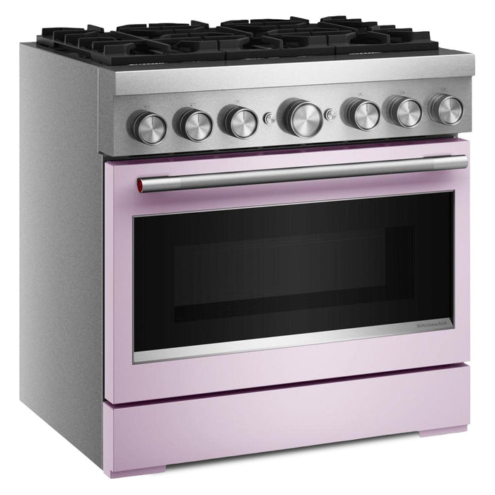 KitchenAid 5.1 Cu. Ft. Dual Fuel Range with No Preheat Air Fry – Wildflower - KFDS936SWF 