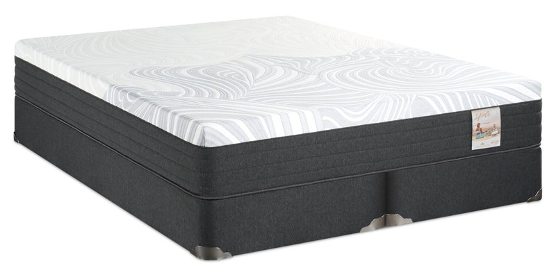Springwall Spa 10 Firm Smooth Top King Mattress in a Box Set