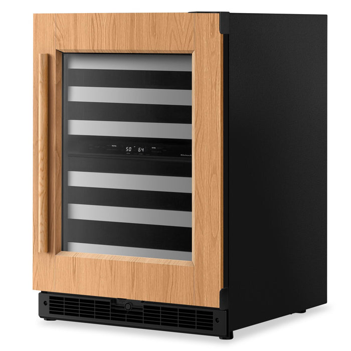 KitchenAid 24\" Undercounter Wine Cooler with Full-Extension – Panel Ready - KUWR324SPA