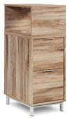 Harrison 15.75\" 2-Drawer Filing Cabinet - Kiln Acacia