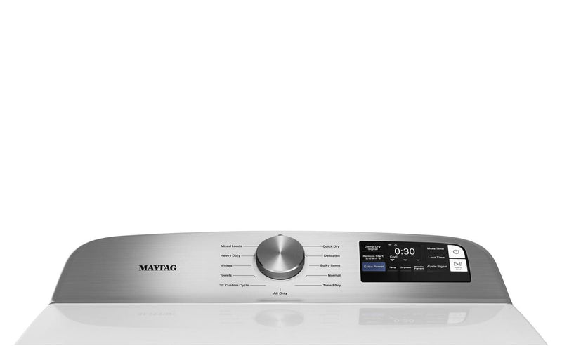 Maytag 7.4 Cu. Ft. Gas Dryer with Advanced Moisture Sensing – White - MGD6205RW\t