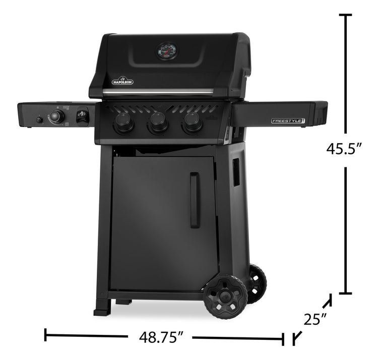 Napoleon 365 43,000-BTU Propane Gass BBQ with Infrared Side Burner - FP365DSIBPMK-1